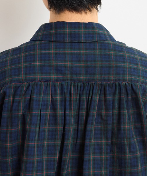 CHILD WOMAN（チャイルドウーマン）の「☆パフ袖チェックブラウス（シャツ/ブラウス・レディース・イエロー/グリーン・FREE）」の8枚目の写真