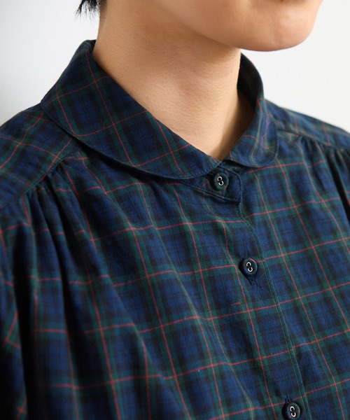 CHILD WOMAN（チャイルドウーマン）の「☆パフ袖チェックブラウス（シャツ/ブラウス・レディース・イエロー/グリーン・FREE）」の19枚目の写真