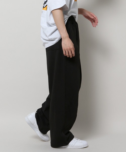 3.3 Field Trip （3.3フィールドトリップ）の「3.3 Field Trip／ピンタックパンツ（ウラケ）（スウェットパンツ・メンズ・グレー/ブラック・FREE）」の14枚目の写真