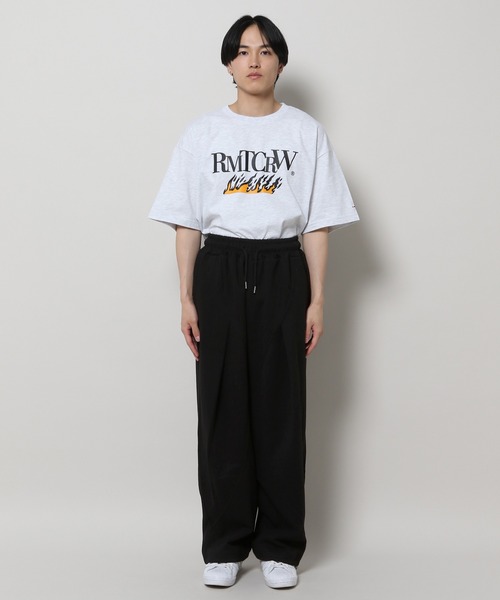 3.3 Field Trip （3.3フィールドトリップ）の「3.3 Field Trip／ピンタックパンツ（ウラケ）（スウェットパンツ・メンズ・グレー/ブラック・FREE）」の15枚目の写真