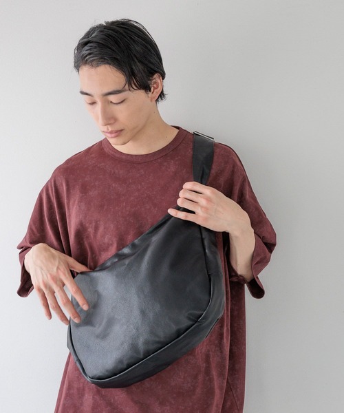 LOWRYS FARM（ローリーズファーム）の「ハーフムーンショルダーＢＡＧ　128503（ショルダーバッグ・メンズ・ブラック・FREE）」の21枚目の写真