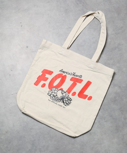 FRUIT OF THE LOOM(フルーツオブザルーム)の「/FRUIT OF THE LOOM/FFGS SOUVENIR TOTE BAG(トートバッグ・レディース・ホワイト系その他/ホワイト系その他2/ホワイト系その他3・FREE)」の3枚目の写真