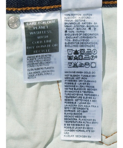 Levi's(リーバイス)の「Levi's/リーバイス 501(R)'90S CUFF ダークインディゴ RINSEY RINSE セルビッジ(デニムパンツ・レディース・ダークインディゴブルー・23inch/24inch/25inch/26inch/27inch/W28 L34)」の2枚目の写真