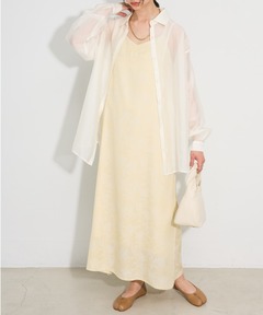 ワンピース muller of yoshiokubo LINO CAMI DRESS muller of yoshiokubo LINO CAMI DRESS