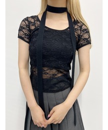 WC | コンパクトレースTシャツ(Tシャツ/カットソー)