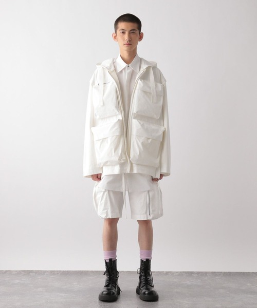 STERNBERG(スタンバーグ)の「カーゴショートパンツ(カーゴパンツ・メンズ・オフホワイト/チャコールグレー・LARGE/MEDIUM/SMALL)」の19枚目の写真
