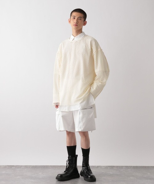 STERNBERG(スタンバーグ)の「カーゴショートパンツ(カーゴパンツ・メンズ・オフホワイト/チャコールグレー・LARGE/MEDIUM/SMALL)」の22枚目の写真