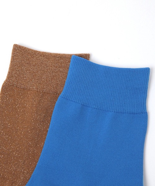 studio CLIP(スタディオクリップ)の「カラー/ラメショートソックス(ソックス/靴下・レディース・その他2/ブルー/ピンク/ブラウン/ブラック・FREE)」の10枚目の写真