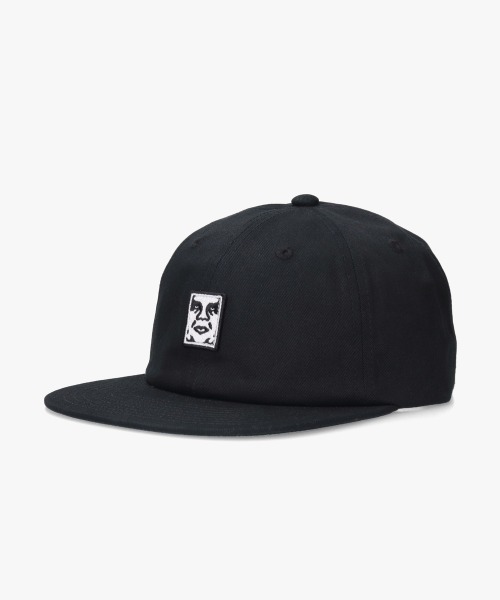 OBEY(オベイ)の「OBEY ICON PATCH STRAPBACK / オベイ(キャップ・メンズ・グレー/ブラック/グリーン/ホワイト・O/S)」の5枚目の写真