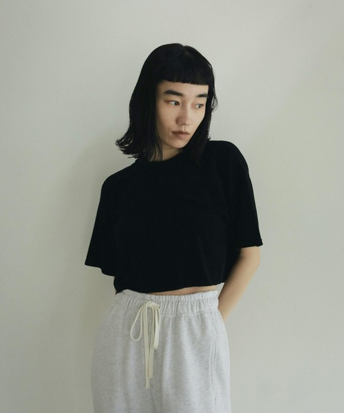 【新品タグ付き】anuke Pile Compact T-shirts セール】Pile Compact Tee（Tシャツ/カットソー）｜anuke