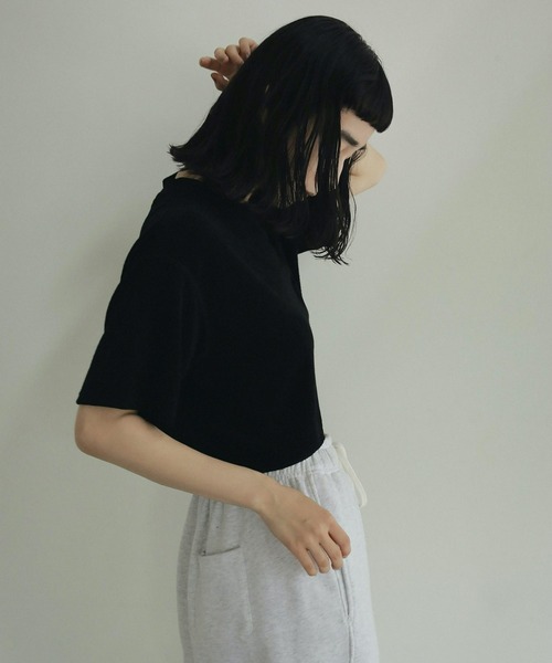 【新品タグ付き】anuke Pile Compact T-shirts セール】Pile Compact Tee（Tシャツ/カットソー）｜anuke