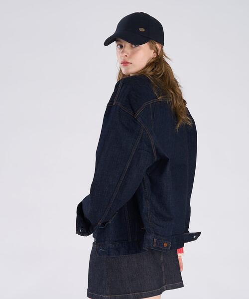 To b. by agnes b.（トゥービーバイアニエスベー）の「To b. by agnes b. x RED CARD TOKYO オーバーサイズデニムジャケット（デニムジャケット・レディース・ブルー系その他・SMALL/MEDIUM）」の21枚目の写真