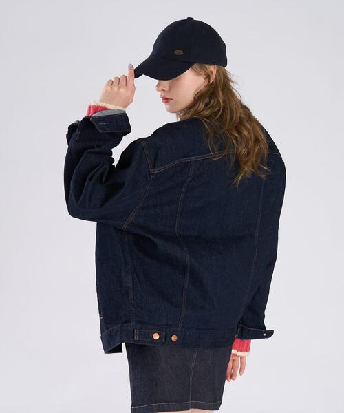 To b. by agnes b.（トゥービーバイアニエスベー）の「To b. by agnes b. x RED CARD TOKYO オーバーサイズデニムジャケット（デニムジャケット・レディース・ブルー系その他・SMALL/MEDIUM）」の22枚目の写真