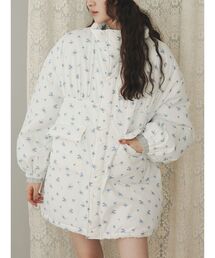 merry jenny | flowerパファーコート(ブルゾン)