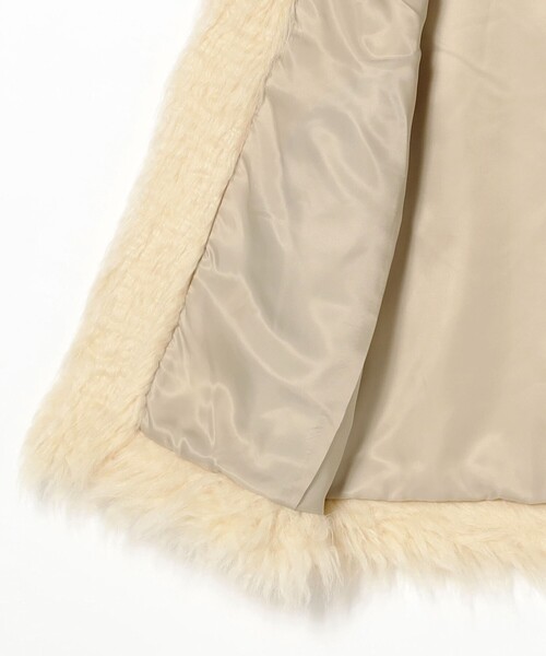 【セール】フェイクファー クルーネック ベスト（ベスト）｜Ray BEAMS（レイビームス）