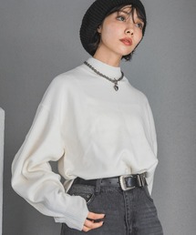 PAGEBOY | ハイゲージラメラインプルオーバー(ニット/セーター)