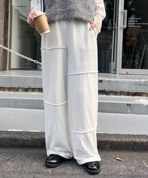 CIAOPANIC TYPY | 【2サイズ展開】カットレース切替イージーパンツ(その他パンツ)