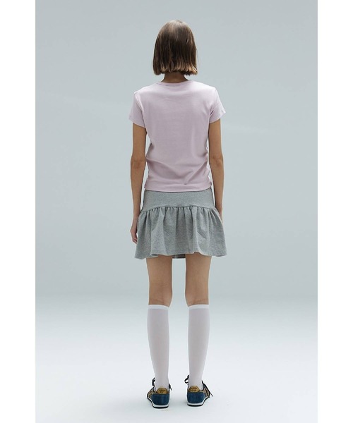 DEARSTALKER（ディアストーカー）の「DEARSTALKER／MIAレースT（Tシャツ/カットソー・レディース・ホワイト/ピンク/グレー・FREE）」の21枚目の写真