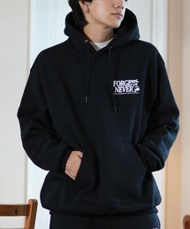 FORGET NEVER | 【ムラサキスポーツ限定】FORGET NEVER/フォーゲットネバー プルオーバーパーパーカー ビックシルエット セットアップ対応 244OO1PK049FN(パーカー)