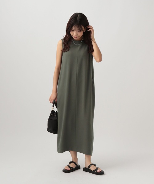 Elura(エルーラ)の「【低身長サイズ Elkotona】コトナサラサラサマーワンピース/133655(ワンピース・レディース・カーキ/ブラック/グレー系その他7・FREE)」の3枚目の写真