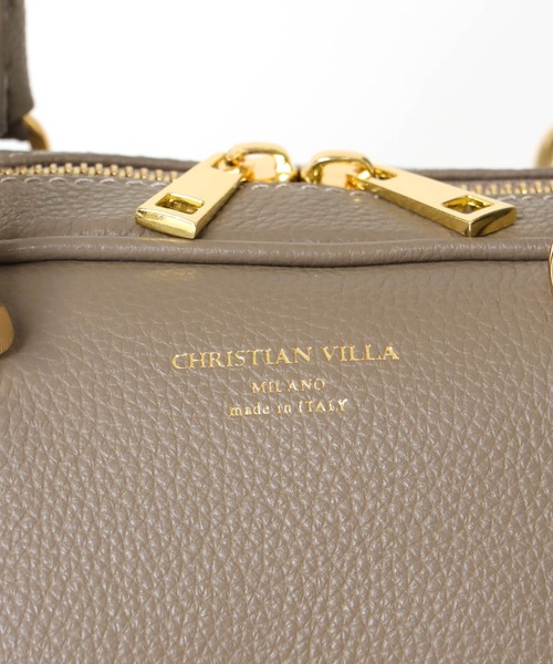 CHRISTIAN VILLA ベージュ クラッチバッグ CHRISTIAN VILLA ベージュ クラッチバッグ