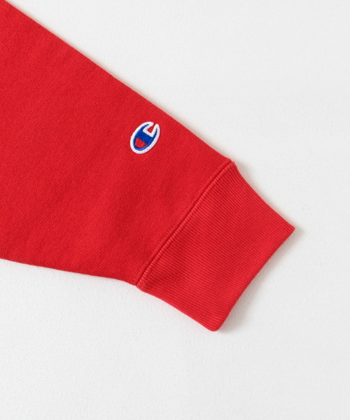 Champion（チャンピオン）の「『別注』Champion×DOORS　RW HALF SNAP PARKA（パーカー・メンズ・ネイビー/オートミール/オレンジ/モカ/スミクロ/ダークブラウン/レッド/グリーン/グレー/ブラック・MEDIUM/LARGE/X-LARGE）」の12枚目の写真