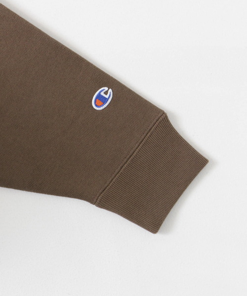 Champion（チャンピオン）の「『別注』Champion×DOORS　RW HALF SNAP PARKA（パーカー・メンズ・ネイビー/オートミール/オレンジ/モカ/スミクロ/ダークブラウン/レッド/グリーン/グレー/ブラック・MEDIUM/LARGE/X-LARGE）」の15枚目の写真