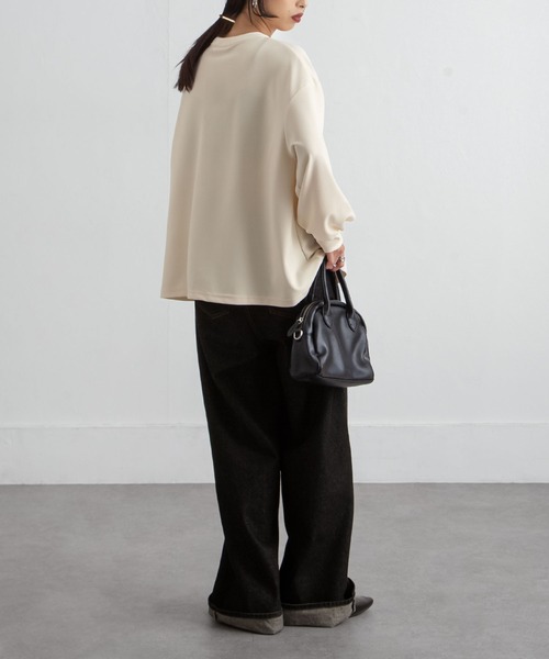 Chillfar（チルファー）の「ピンタックプルオーバー（シャツ/ブラウス・レディース・ネイビー/ピンク/アイボリー/ブラック・FREE）」の11枚目の写真