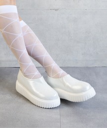 トラックソールスリッポンシューズ