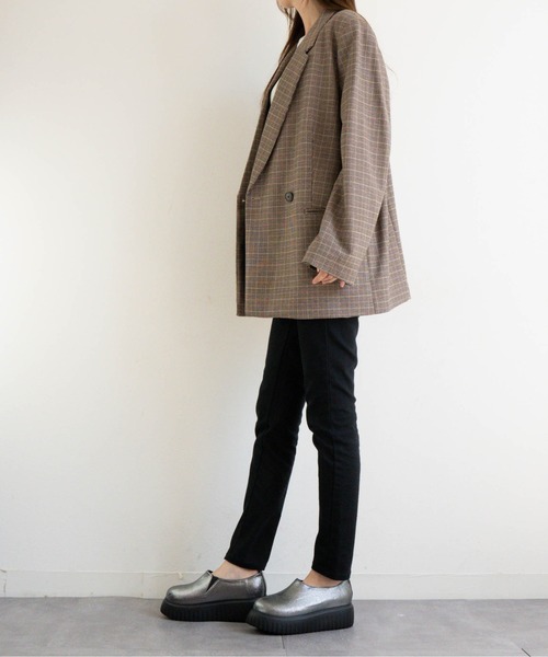 Fabby fabby（ファビィーファビィー）の「トラックソールスリッポンシューズ（スリッポン・レディース・オフホワイト/ブラック/シルバー・MEDIUM/LARGE/SMALL）」の20枚目の写真