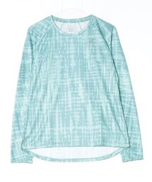 アシックス ASICS WOMEN ALL OVER PRINT LONG SLEEVE TOP