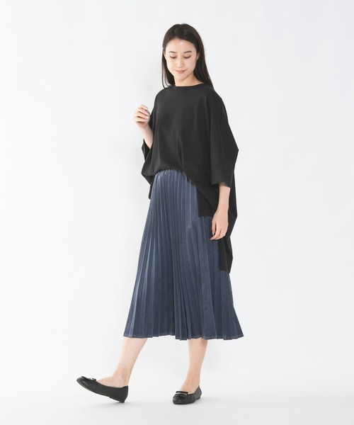 fort point(フォーポイント)の「【FORT POINT/フォートポイント】ベロアプリーツスカート(スカート・レディース・ベージュ/ブルー・MEDIUM/LARGE)」の14枚目の写真