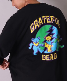 Grateful Dead（グレイトフルデッド）の「(DV)【Grateful Dead】ダンシング・ベアー プリント 長袖 Tシャツ（Tシャツ/カットソー・メンズ）」