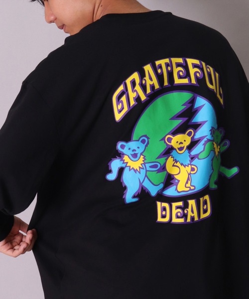Grateful Dead グレイトフルデッド グレベア Tシャツ GRATEFUL DEADグレートフルデッド DEAD BEAR Tシャツ black - 夜