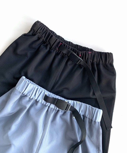 Q（キュー）の「チュールドッキングスポーツパンツ（その他パンツ・レディース・ブラック/ライトブルー・MEDIUM）」の7枚目の写真