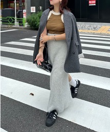 【Ltd.】LAME SGAGGY SKIRT