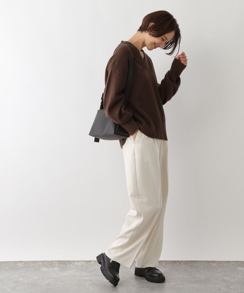 LEPSIM ショルダーバッグ バッグ フェイクレザーソフト