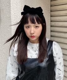 RUBY AND YOU | ［select］ベロアリボンカチューシャ(カチューシャ)