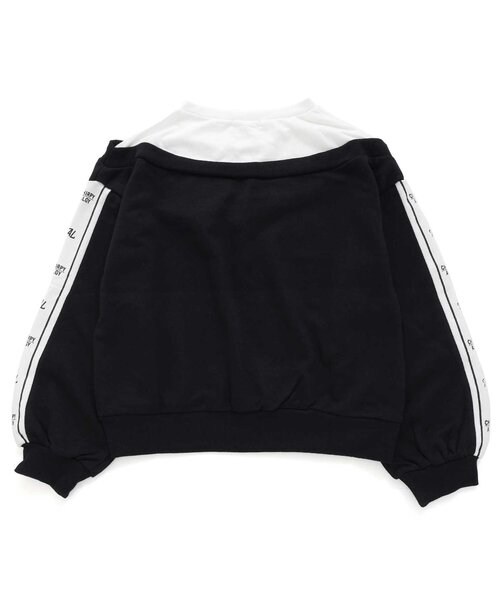 algy（アルジー）の「【ACTIVE】ドッキングトレーナー（スウェット・キッズ・ブルー/オフホワイト/ブラック・XX-SMALL/X-SMALL/SMALL/MEDIUM）」の9枚目の写真