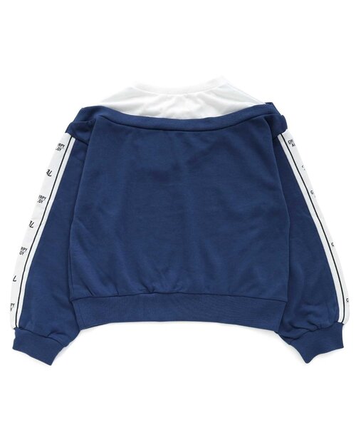 algy（アルジー）の「【ACTIVE】ドッキングトレーナー（スウェット・キッズ・ブルー/オフホワイト/ブラック・XX-SMALL/X-SMALL/SMALL/MEDIUM）」の10枚目の写真