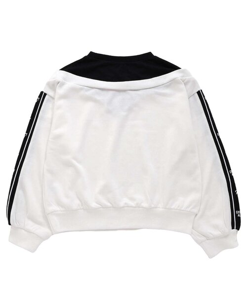 algy（アルジー）の「【ACTIVE】ドッキングトレーナー（スウェット・キッズ・ブルー/オフホワイト/ブラック・XX-SMALL/X-SMALL/SMALL/MEDIUM）」の11枚目の写真