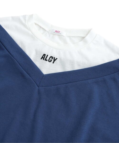 algy（アルジー）の「【ACTIVE】ドッキングトレーナー（スウェット・キッズ・ブルー/オフホワイト/ブラック・XX-SMALL/X-SMALL/SMALL/MEDIUM）」の12枚目の写真