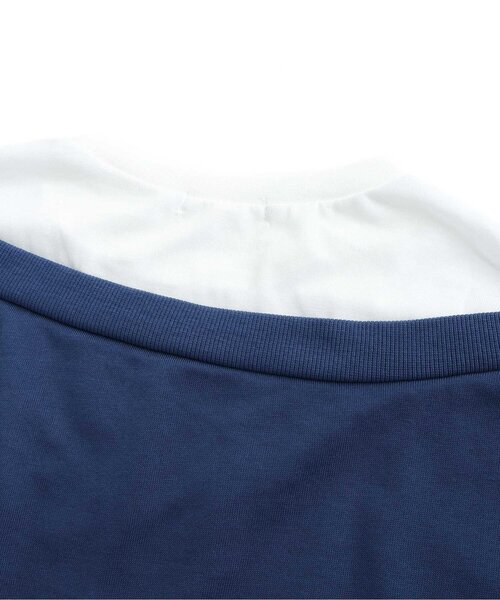 algy（アルジー）の「【ACTIVE】ドッキングトレーナー（スウェット・キッズ・ブルー/オフホワイト/ブラック・XX-SMALL/X-SMALL/SMALL/MEDIUM）」の13枚目の写真