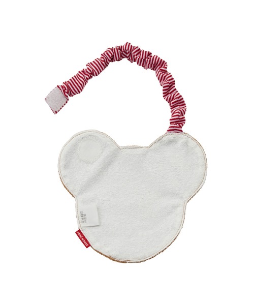 MIKI HOUSE（ミキハウス）の「ミキハウスベアスタイ（スタイ/よだれかけ・キッズ・ベージュ・ONE SIZE）」の2枚目の写真