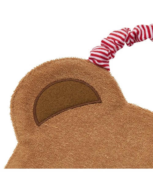 MIKI HOUSE（ミキハウス）の「ミキハウスベアスタイ（スタイ/よだれかけ・キッズ・ベージュ・ONE SIZE）」の3枚目の写真