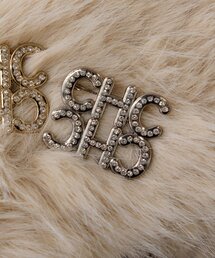 Chico | ロゴビジューブローチ(イヤリング)