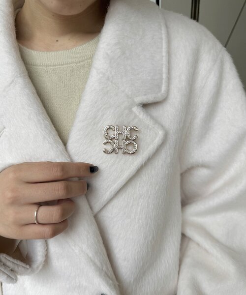 Chico(チコ)の「ロゴビジューブローチ(イヤリング・レディース・シルバー/ゴールド・FREE)」の5枚目の写真