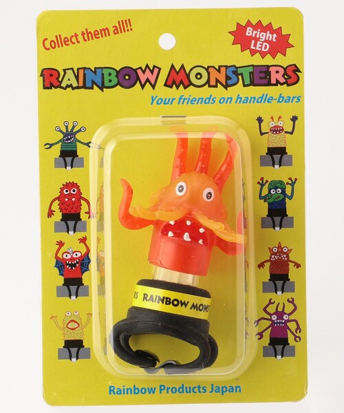 FREAK'S STORE（フリークスストア）の「RAINBOW MONSTERS/レインボーモンスターズ RAINBOW MONSTERS  LED ライト(自転車用)（アウトドアグッズ・メンズ・グリーン/レッド/レンガ/ピンク/ライトピンク/ピンク系その他/パープル/イエロー/オレンジ/ブルーグリーン/その他17・ONE SIZE）」の8枚目の写真