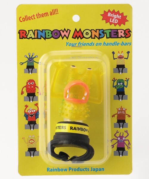 FREAK'S STORE（フリークスストア）の「RAINBOW MONSTERS/レインボーモンスターズ RAINBOW MONSTERS  LED ライト(自転車用)（アウトドアグッズ・メンズ・グリーン/レッド/レンガ/ピンク/ライトピンク/ピンク系その他/パープル/イエロー/オレンジ/ブルーグリーン/その他17・ONE SIZE）」の5枚目の写真
