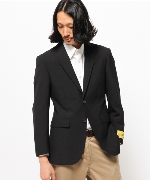 ADAM ET ROPE'(アダムエロペ)の「【WILD LIFE TAILOR】トロピカルJK(その他アウター・メンズ・ブラック/スミクロ・MEDIUM/SMALL/LARGE)」の2枚目の写真